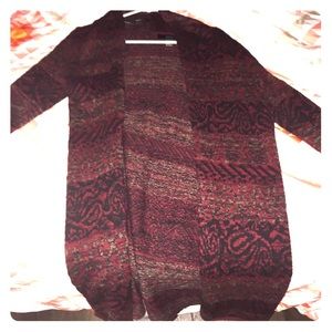 Forever 21 long sleeve wool kimono